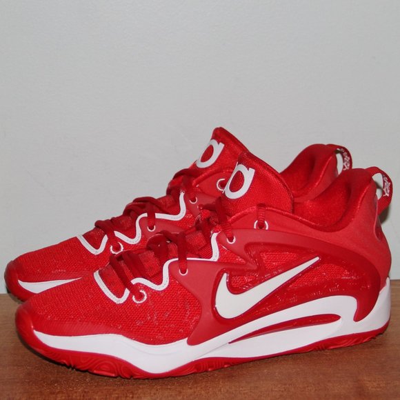 Nike KD 15 TB University Red White Basketball Mens 10 Kevin Durant - Picture 2 of 6